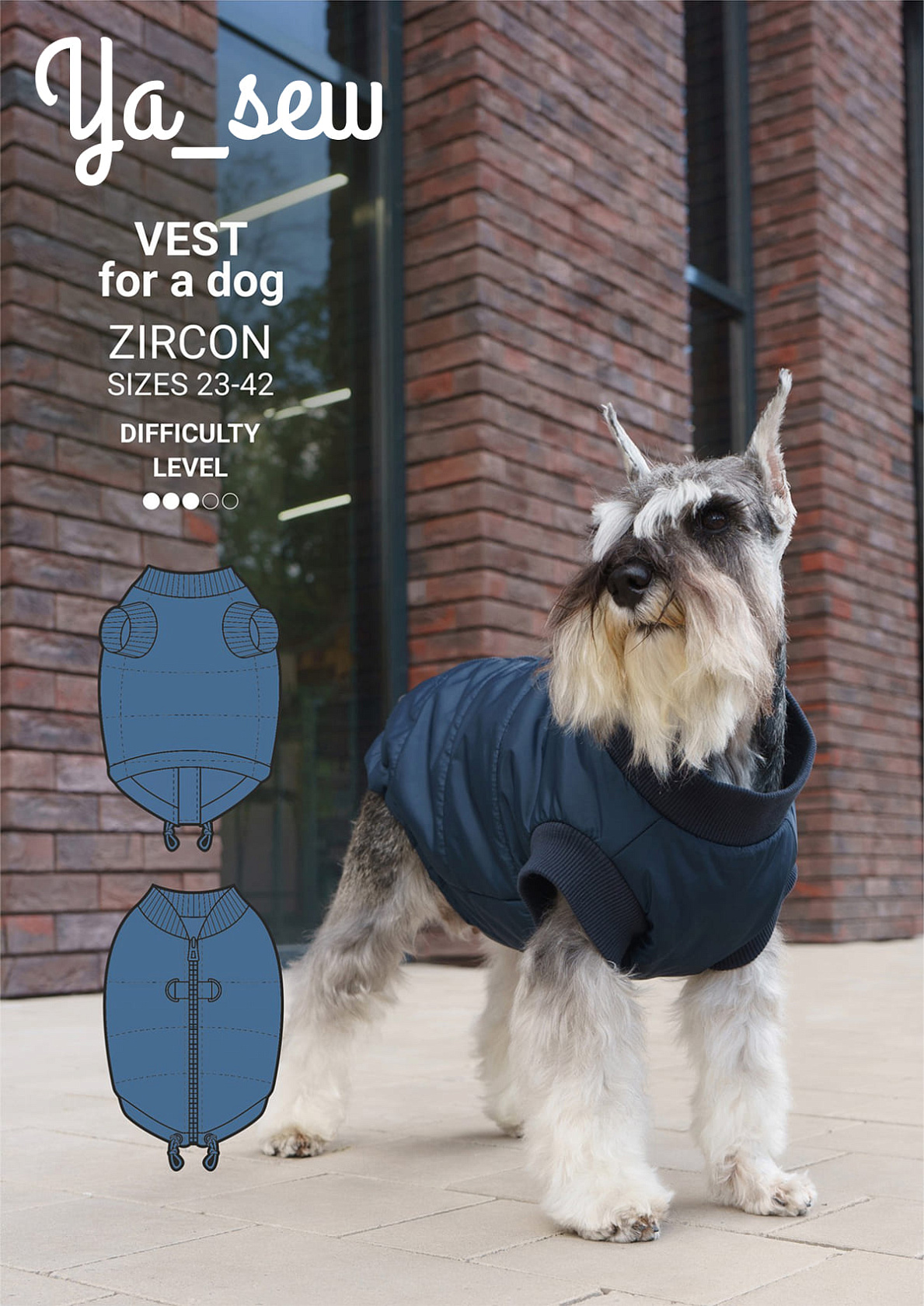 Vest for a dog Zircon